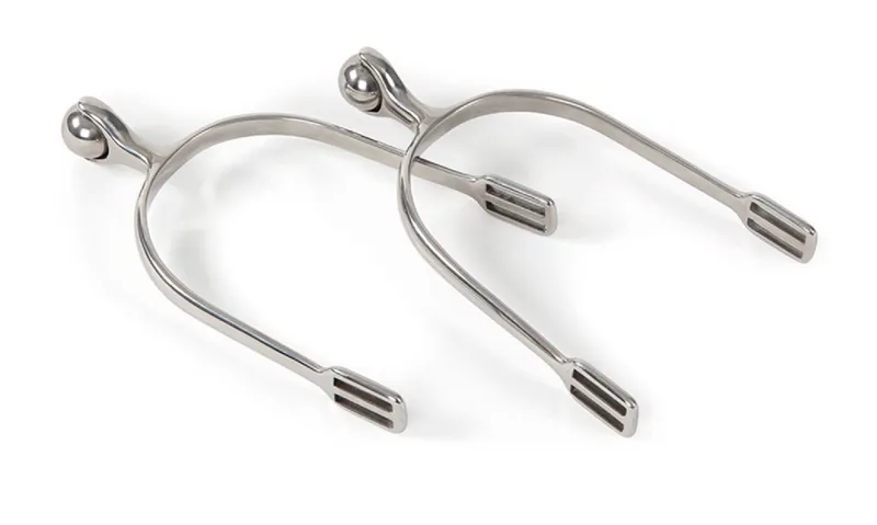 Roller Ball Spurs Stainless Steel